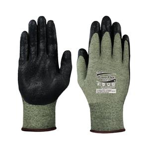 Ansell Monkey Grip™ Orange Vinyl Raised Finish Safety Cuff Gloves