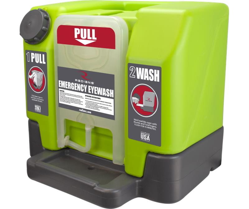 RADIANS 12 GAL EMERGENCY EYEWASH STATION | Radians 12 Gallon Emergency ...