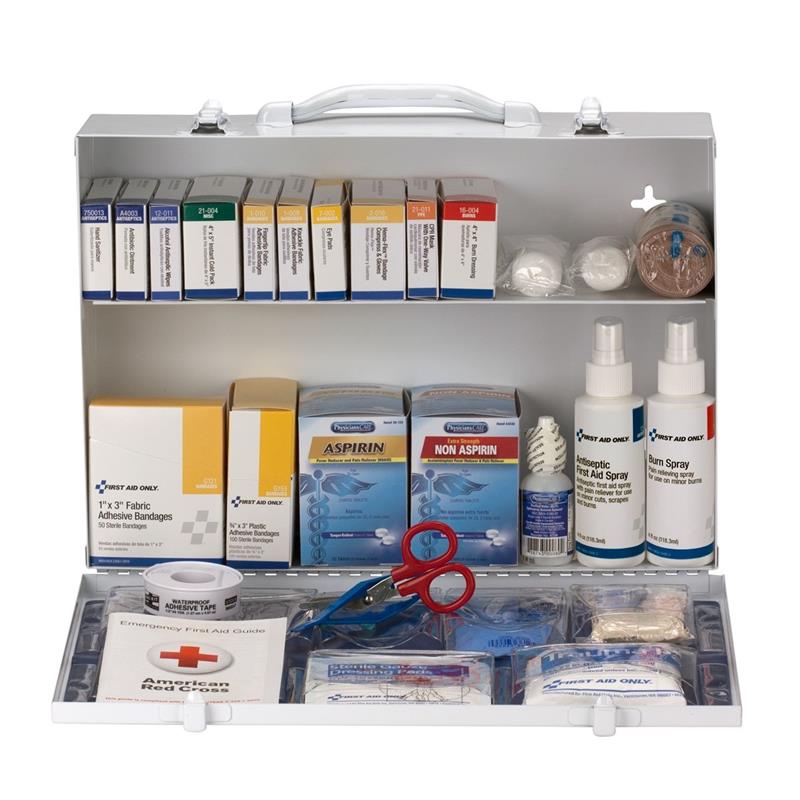 2 SHELF 50 PERSON FIRST AID STATION