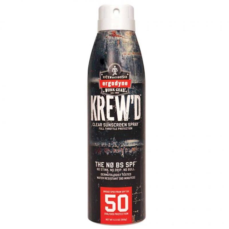 KREW’D SPF 50 SUNSCREEN SPRAY 5.5 OZ