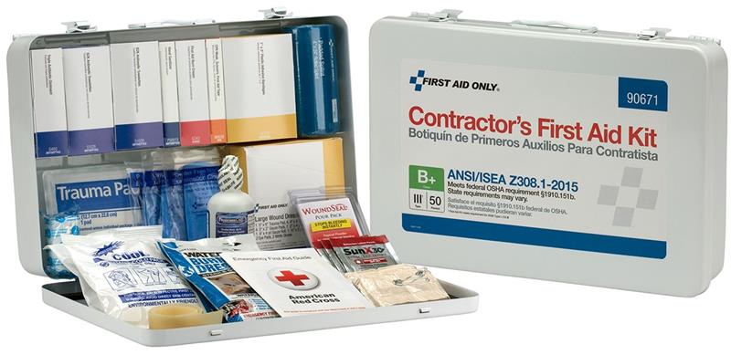 CONTRACTOR 50 MAN CLASS B FIRST AID KIT