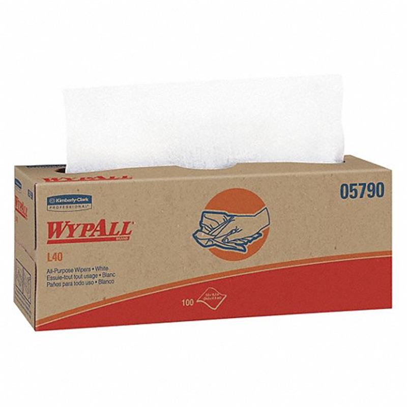WYPALL L40 WIPERS POP-UP BOX WHITE