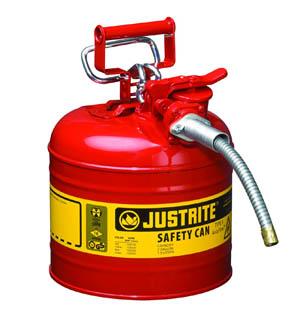 JUSTRITE 2 GAL TYPE II SAFETY CAN 5/8"