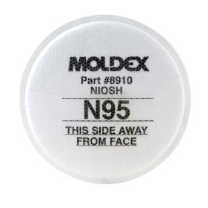 MOLDEX N95 PARTICULATE FILTER DISK 10/BG