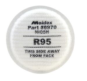 MOLDEX R95 PARTICULATE FILTER DISK 10/BG