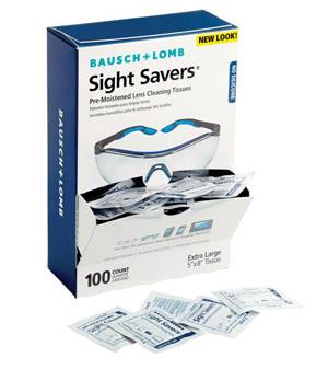 BAUSCH & LOMB SIGHT SAVERS LENS CLEANER