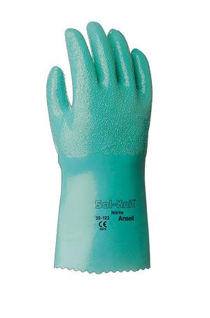 ANSELL SOL-KNIT 12" NITRILE ROUGH FINISH