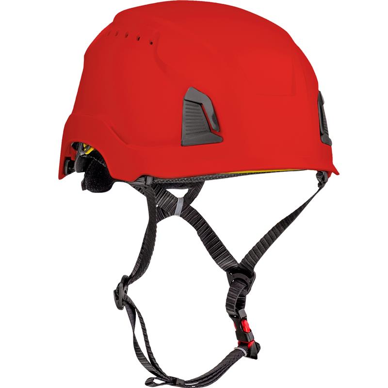 TRAVERSE VENTED SAFETY HELMET MIPS RED