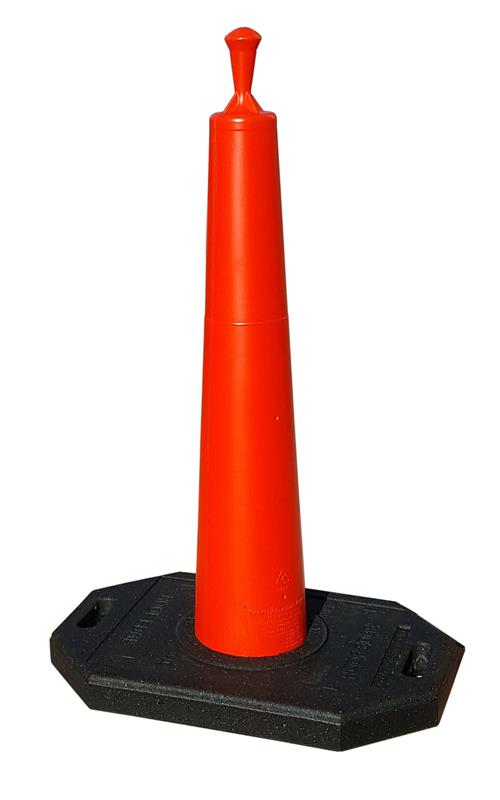 ROOF EDGE DELINEATOR CONE W/ BASE