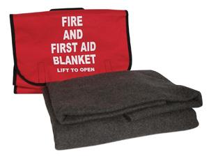 Fire and First Aid Blanket 62" x 80"