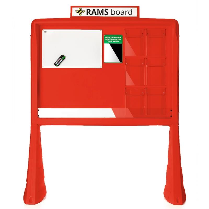 RAMS BOARD COMMUNICATION CENTER RED
