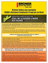 OSHA NEP Heat Hazards